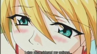 Superb blonde hentai girl cunt licked and nailed in close-up