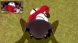 【ERIS BOREAS GREYRAT】【HENTAI 3D】【SHORT POV ONLY DOGGYSTYLE POSE FACEDOWN】【MUSHOKU TENSEI】