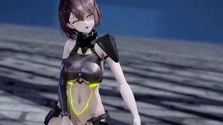 【MMD R-18 SEX DANCE】BALTIMORE TASTY HOT ASS SWEET TASTY TITS 甘いお尻 [MMD]