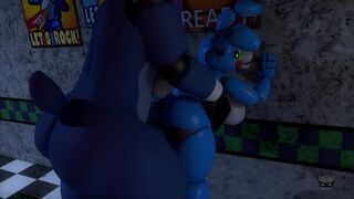 toy bonnie x withered bonnie loop