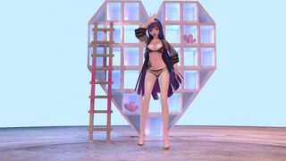 【R18-MMD】Honkai Impact 3rd Raiden Mei 雷電芽衣 - I AM SO HOT