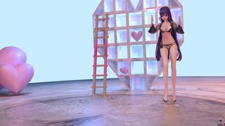 【R18-MMD】Honkai Impact 3rd Raiden Mei 雷電芽衣 - I AM SO HOT