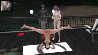 3D porn animation. hentai. Sims 4 sex mod. Lesbian sex. Rule 34 NSFW