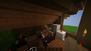 minecraft game | Someone got into the attic ?