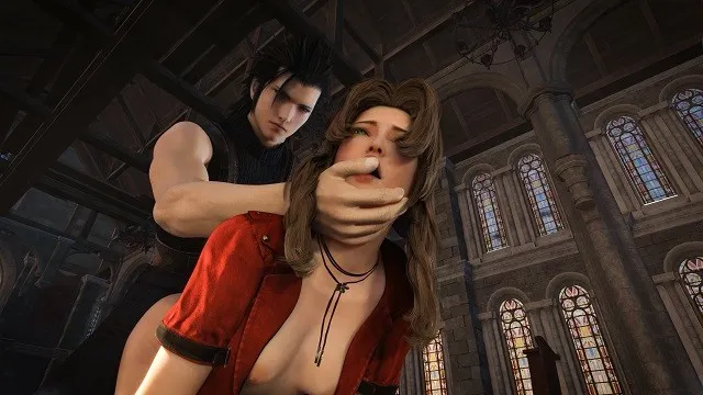 Fantasy Porn Monster Cock - Final Fantasy Aerith Fucked By Zack's Monster Cock At Church â¤ï¸Ž 3d 60fps -  FAPCAT