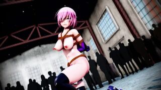 mmd r18 Mash Kyrielight Fate Grand Order best slut training 3d hentai fap challenge