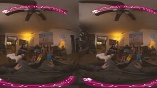 Unexpected Sex Adventure Of Four Naughty Teens VR Porn