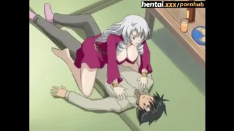 Hentai.Xxx - Sexy Slut Seduces Her Future Roommate With Her Big Tits