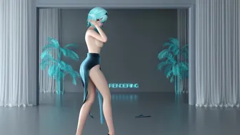 【R-18 MMD】77T - Genshin Impact Eula 优菈 - SHAKE IT