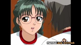 Hentai.xxx - Little schoolgirl gets fucked in class by her teacher