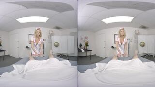 Two Nurses take real good care of this patient's dick in VR