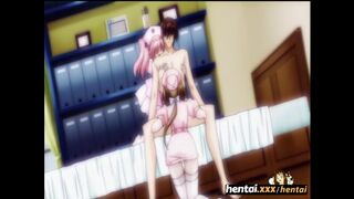 Hentai.xxx - Threesome with nurses in hospital