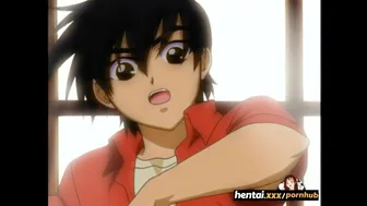 Hentai.xxx - Busty Babe teasing leads to fucking