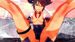 GENSHIN IMPACT XINYAN HENTAI POV