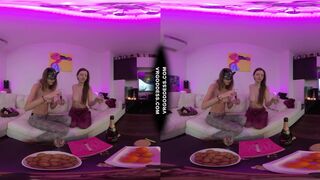 vr180 blue aesthetic chillout sesh rebeka ruby smoking lesbian banging with miss pussycat