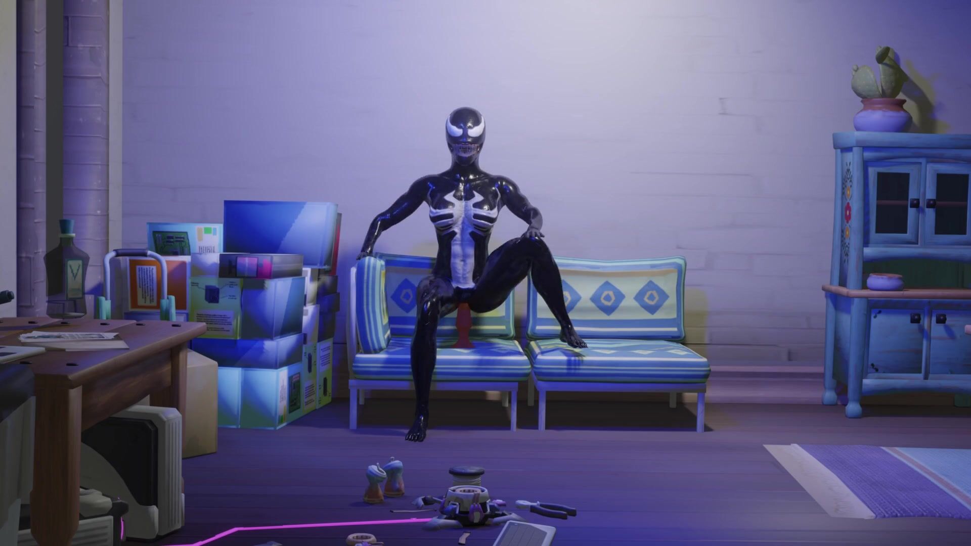 Sexy Monster Spider-Woman - She Venom [3D Hentai, 4K, 60FPS, Uncensored] -  FAPCAT