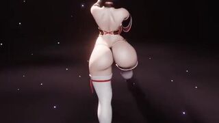 【MMD R-18 SEX DANCE】HUGE BIG PERVERSE WHITE ASS SWEET TEMPTATION 甘いお尻 [MMD]