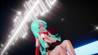 【MMD R-18 SEX DANCE】HOT CHOCOLATE CREAM BIG TASTY ASS SWEET DELIGHT 大きなお尻 [MMD]