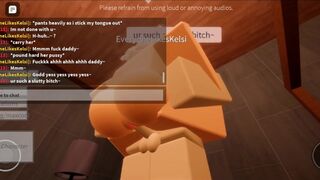 Roblox : Kelsi is such a slutty bitch )