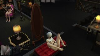 3D porn animation. Hentai. Sims 4 sex mod. Porn with Ciri and Geralt. Ciri masturbation.