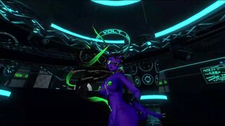 HORNY VR SLUT DANCES ON YOU IN A CLUB VIRTUAL REALITY - REAL GIRL CONTROLS IT!