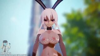 【MMD R-18 SEX DANCE】HOT ASS Naughty BUNNY PERVERSE SWEET PLEASURE 甘い喜び [MMD]