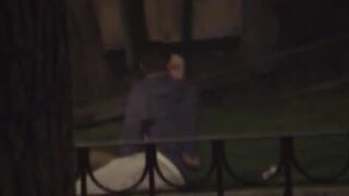 Outdoor night sex compilation