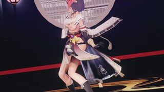 Genshin Impact - Sara streaptease dance
