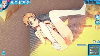 コイカツ！[SAO]淫乱な結城明日奈と中だしSEX♡Koikatsu![SAO]Bitch Asuna Yuuki with SEX