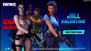 Fortnite Naughty Jill Valentine Getting Fucked In Boss Office [ Resident Evil , hentai , uncensored