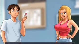 Summertime Saga 0.20.12 part#39 - Roxxy gives him Her Wet Lollipop