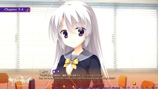 [Erotic game Sabbat of the Witch 21] Blonde JK Kazu Kanade's eyes are so cute! (Hentai game live video)