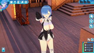 コイカツサンシャイン[Re:ゼロ]レムとぶっかけ中だし初エッチ♡Koikatsu Sunshine[Re:zero]remu with SEX