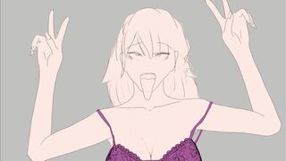 3 min HENTAI DRAWING HENTAI ANIMATION