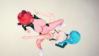 SQUID GAME Horny hentai girls were fucked hard (PART 2)