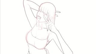 Only 2min HENTAI DRAWING ahe face2