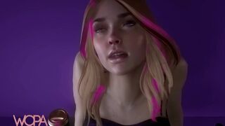Fucking the intern in my office small blonde - 3d animation