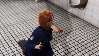 [JUJUTSU KAISEN] Nobara Kugisaki fucked in toilet 3D HENTAI
