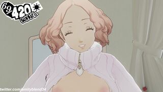 Persona 5 - Haru Okumura - "Planting a different kind of seed" - 3d hentai with voice and sound
