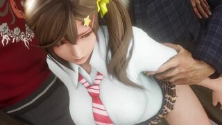 horny doa misaki loves tiny cock & fucks hard ❤︎ sfm 001