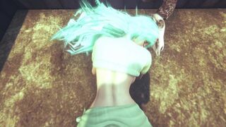 Bleach nelliel have sex on the roof