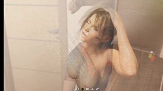 THE ENTREPRENEUR part#11 - Cute Milf taking a shower(asmr gameplay)