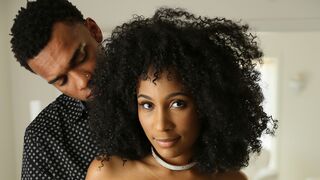 New Sensations - Curly babe Olivia Jayy gets dommed in a dirty XXX video
