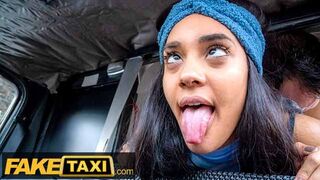 Fake Taxi - Capri Lmonde Lowers her Sexy Booty onto a Big Thick Cock