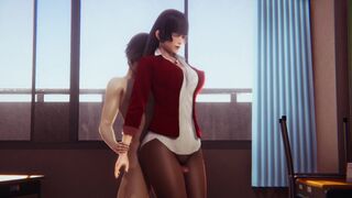 Kakegurui: Jabami Yumeko likes rough anal [3D Hentai Animation]