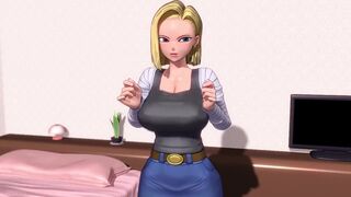 DRAGON BALL - 3D HENTAI ANDROID 18 （PART2）