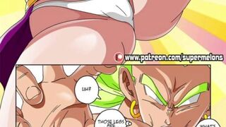 DRAGON BALL UNCENSORED  - CHICHI CUM INSIDE TIGHT PUSSY AND ANAL WITH OTHER GUY
