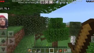 Minecraft Gameplay #11 / Finding more food after losing the food i have it // WITH FACECAM