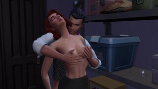 Mega Sims- Wife Cheats on husband with his boss and Co-Workers (Sims 4)