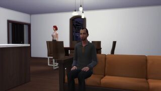 Mega Sims- Wife Cheats on husband with his boss and Co-Workers (Sims 4)